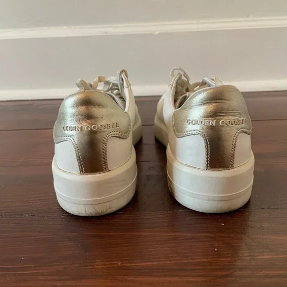 Golden Goose White Athletic Shoes - Picture 6 of 11